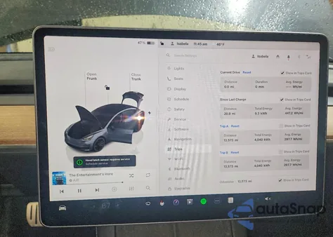 2022 Tesla Model 3 z USA, uszkodzony, nr VIN 5YJ3E1EC7NF244342